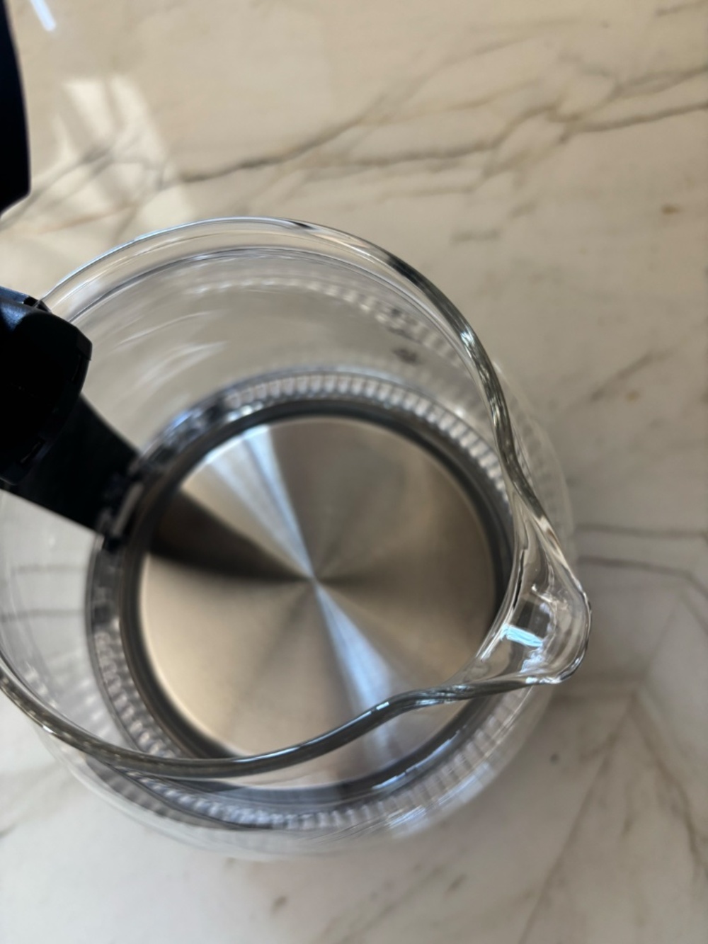 Elite EKT0501 Black 1l Electric Glass Water Kettle Used once - Picture 3 of 10